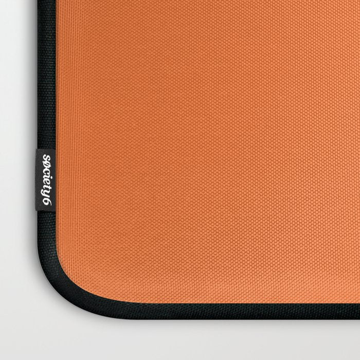 Boca Solid Shades - Apricot Laptop Sleeve Gallery Image 3