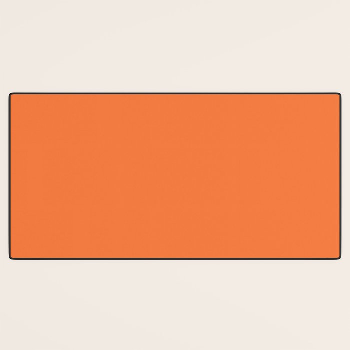 Boca Solid Shades - Apricot Desk Mat Gallery Image 3