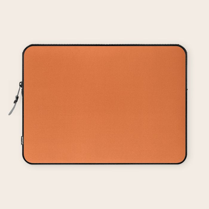 Boca Solid Shades - Apricot Laptop Sleeve Gallery Image 1