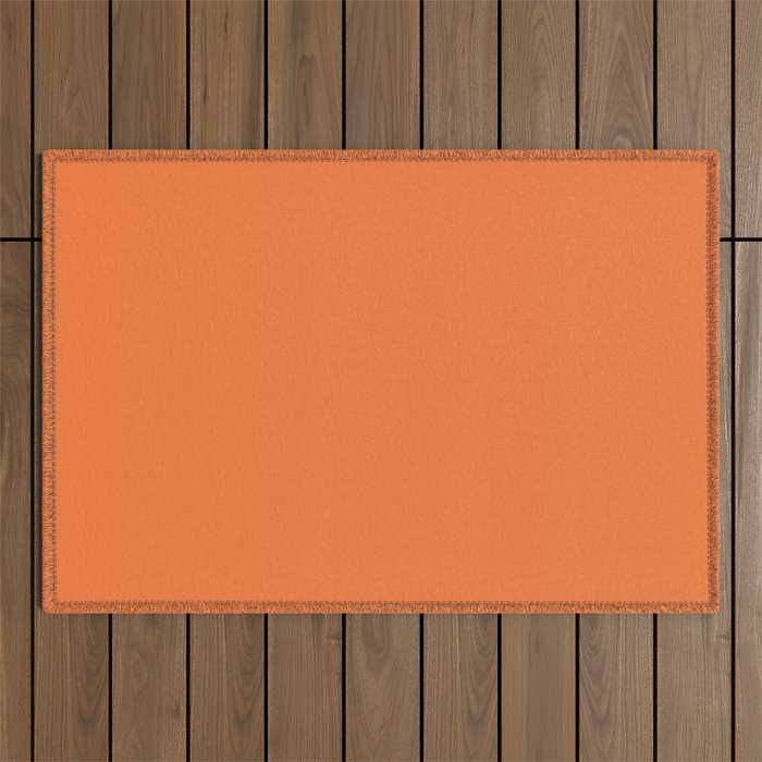 Boca Solid Shades - Apricot Outdoor Rug Gallery Image 1