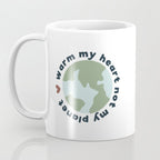 Warm my heart not my planet Coffee Mug Gallery Image 3
