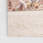 Beach - Orange Sun Umbrellas series  - Ocean Travel photography Poster Gallery Image 3