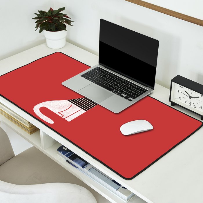 Mark the cat goes to Paris Desk Mat Gallery Image 2
