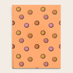 Happy Flower Print in Orange Notebook Gallery Image 4