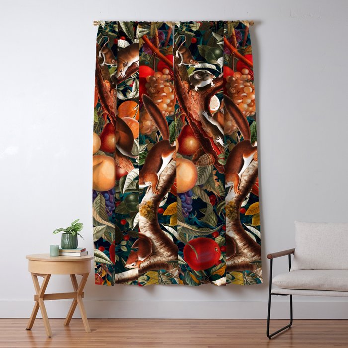 Magical Garden I Window Curtain Gallery Image 1