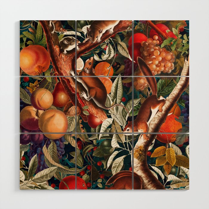 Magical Garden I Wood Wall Art Gallery Image 1