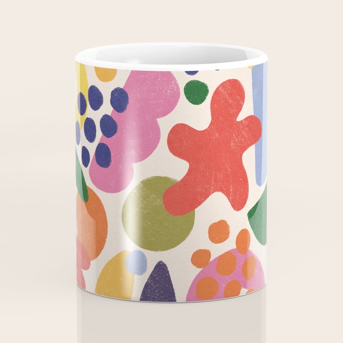 Bright Abstract Pattern #1 Coffee Mug Gallery Image 4