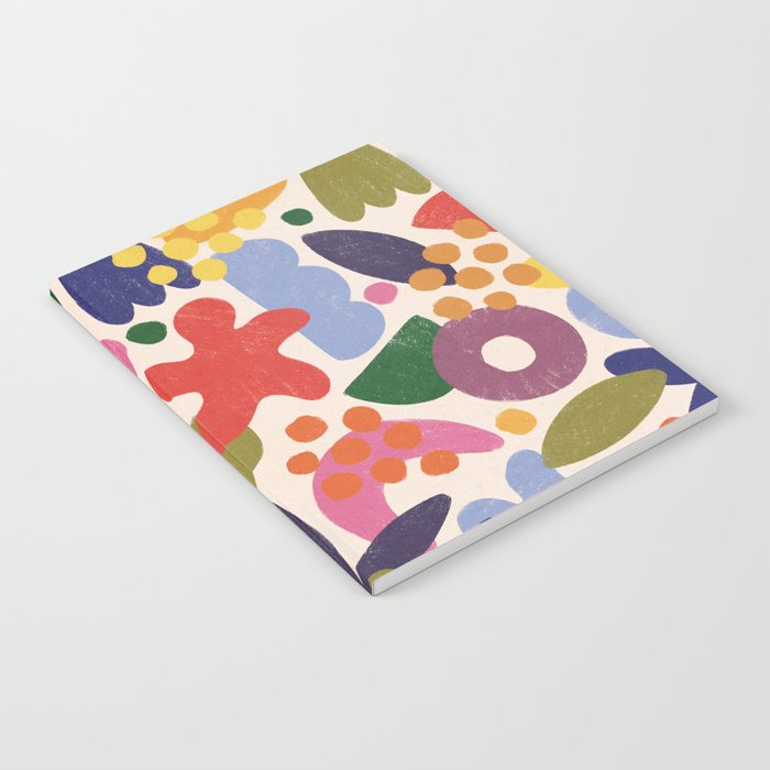 Bright Abstract Pattern #1 Notebook Gallery Image 1