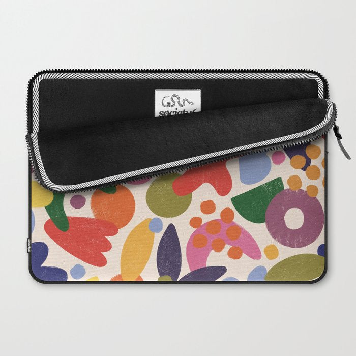 Bright Abstract Pattern #1 Laptop Sleeve Gallery Image 2