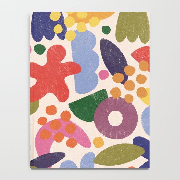 Bright Abstract Pattern #1 Notebook Gallery Image 4