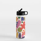 Bright Abstract Pattern #1 Water Bottle Gallery Image 1