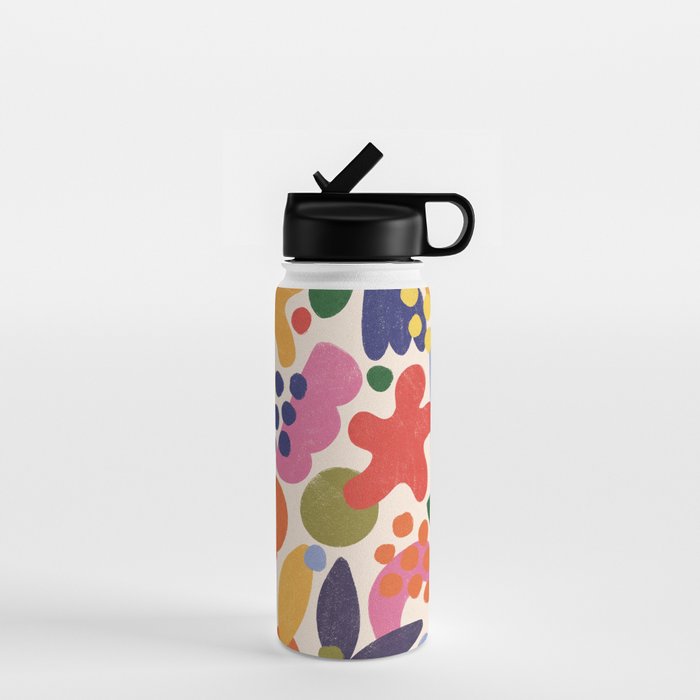 Bright Abstract Pattern #1 Water Bottle Gallery Image 1