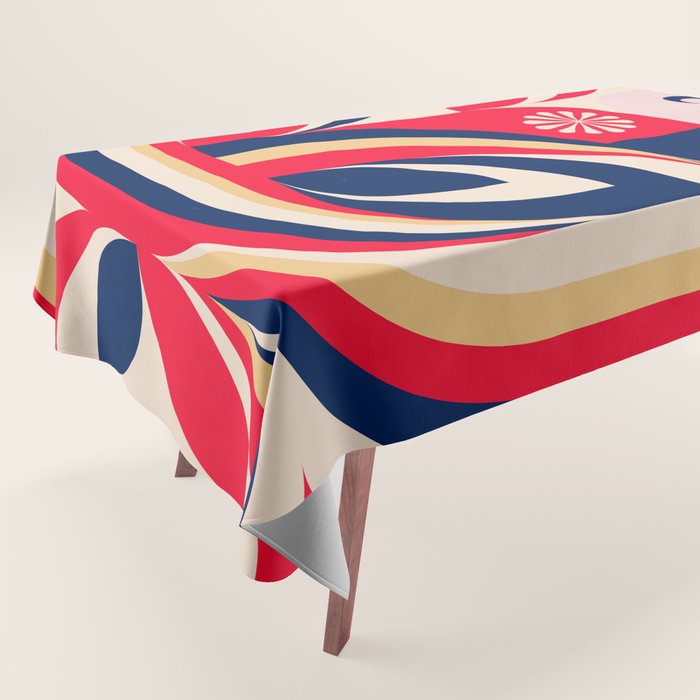 Colorful Girl Tablecloth Gallery Image 1