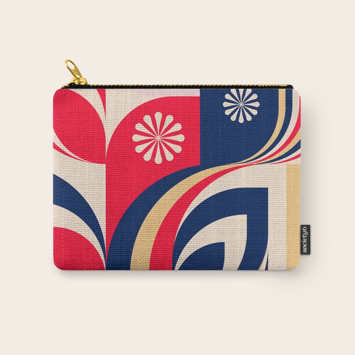 Colorful Girl Carry All Pouch Gallery Image 1