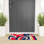 Colorful Girl Welcome Mat Gallery Image 3
