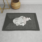 collage art / Faces 2 Rug Gallery Image 1