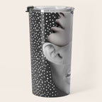 collage art / Faces 2 Travel Mug Gallery Image 3