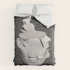 collage art / Faces 2 Comforter Gallery Image 6