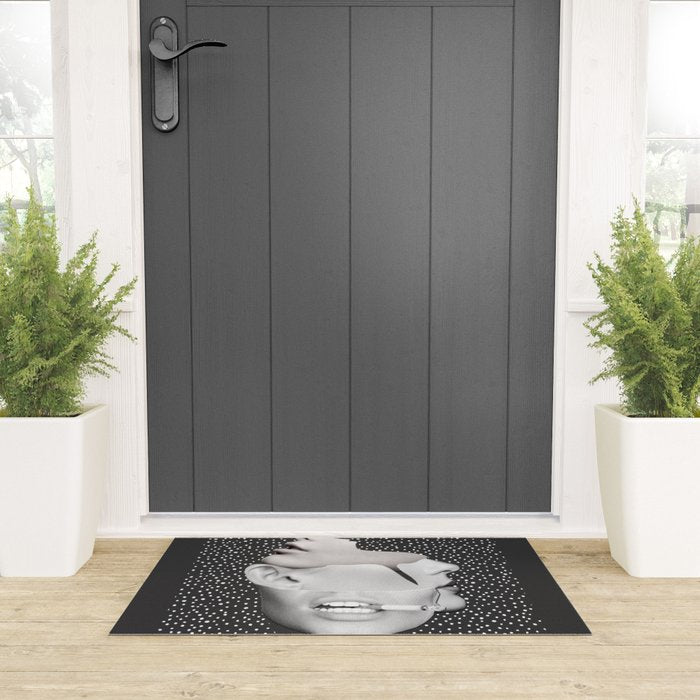 collage art / Faces 2 Welcome Mat Gallery Image 3