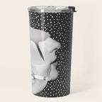 collage art / Faces 2 Travel Mug Gallery Image 2