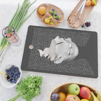 collage art / Faces 2 Cutting Board Gallery Image 2