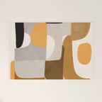 Modern Abstract Shapes 111 Welcome Mat Gallery Image 1