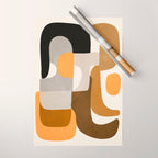 Modern Abstract Shapes 111 Wrapping Paper Gallery Image 1