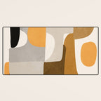 Modern Abstract Shapes 111 Desk Mat Gallery Image 3