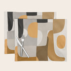 Modern Abstract Shapes 111 Placemat Gallery Image 1