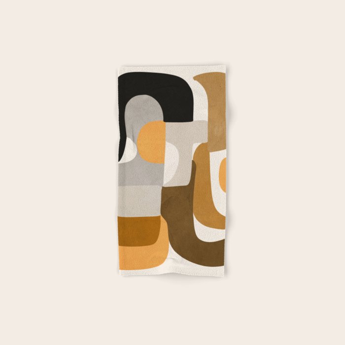 Modern Abstract Shapes 111 Bath Towel Gallery Image 1