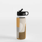 Modern Abstract Shapes 111 Water Bottle Gallery Image 1