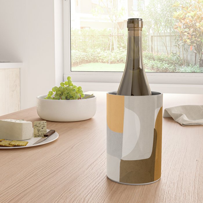Modern Abstract Shapes 111 Wine Chiller Gallery Image 4