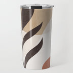 Minimal Abstract Art Plant 7 Travel Mug Gallery Image 1