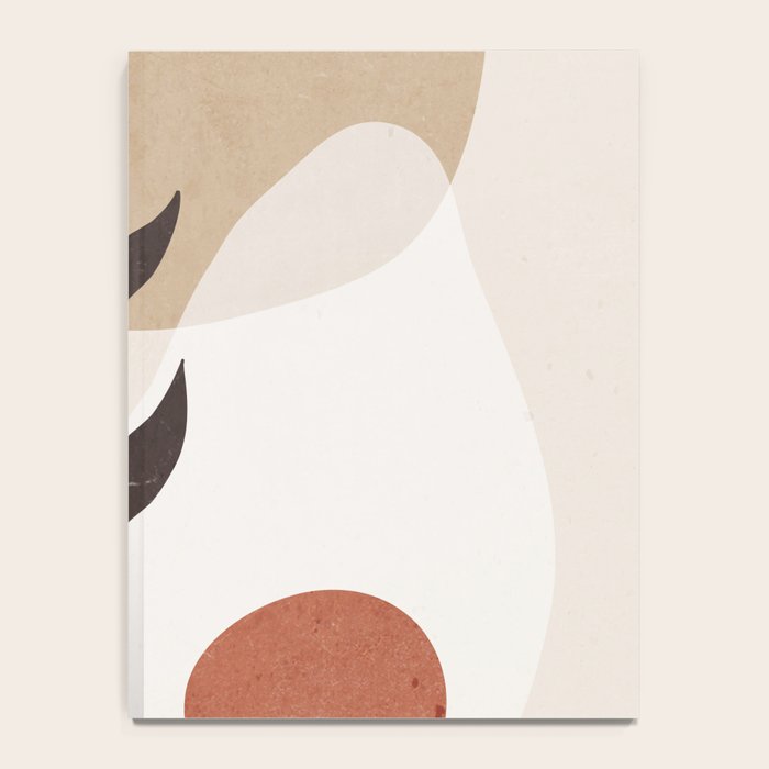 Minimal Abstract Art Plant 7 Notebook Gallery Image 4