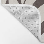 Minimal Abstract Art Plant 7 Bath Mat Gallery Image 2