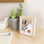 Minimal Abstract Art Plant 7 Mini Art Print Gallery Image 2