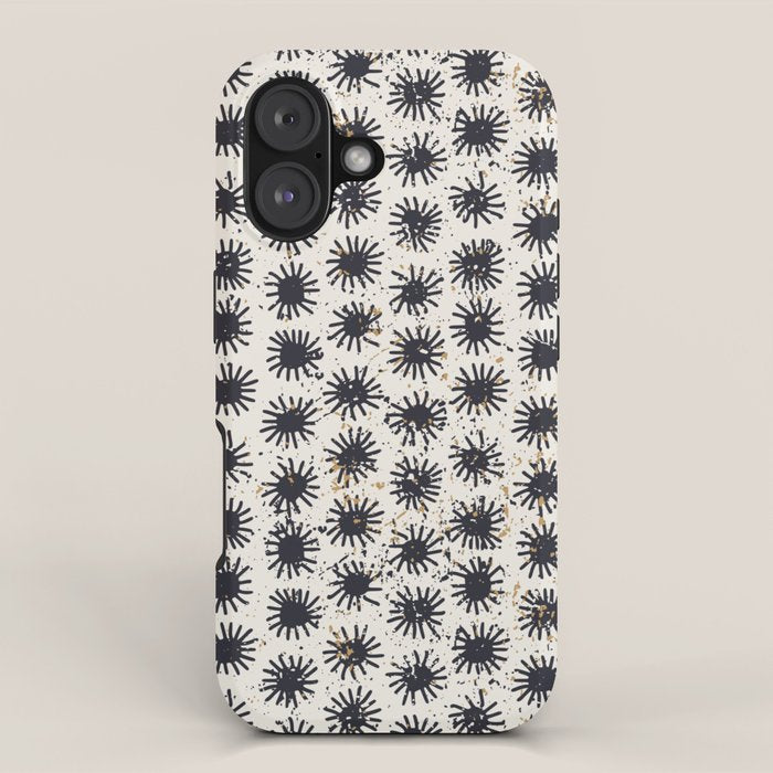 Happy nordic blue sun iPhone Case Gallery Image 1