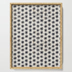 Happy nordic blue sun Serving Tray Gallery Image 1