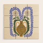 November Vase Wood Wall Art Gallery Image 1