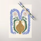 November Vase Wrapping Paper Gallery Image 1