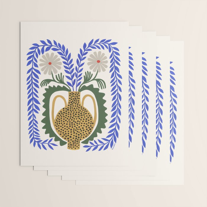 November Vase Wrapping Paper Gallery Image 3