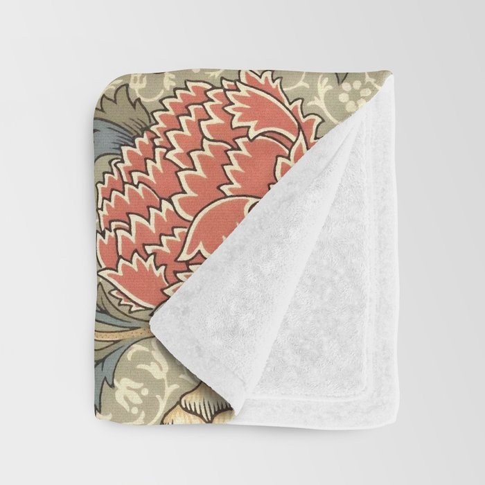 William Morris "Cray" 1. Throw Blanket Gallery Image 3