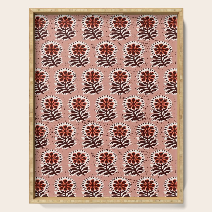 MACHA PINK COSMOS Serving Tray Gallery Image 1