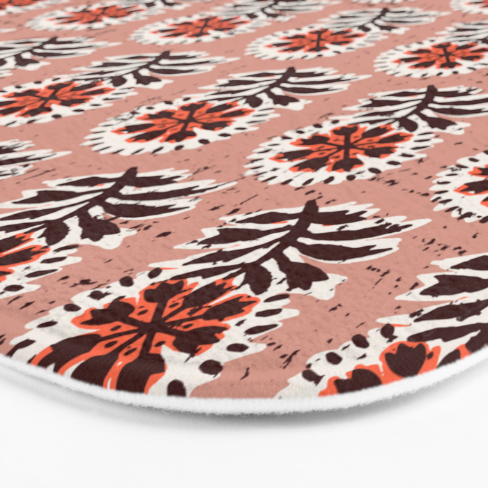 MACHA PINK COSMOS Bath Mat Gallery Image 3