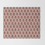 MACHA PINK COSMOS Throw Blanket Gallery Image 2