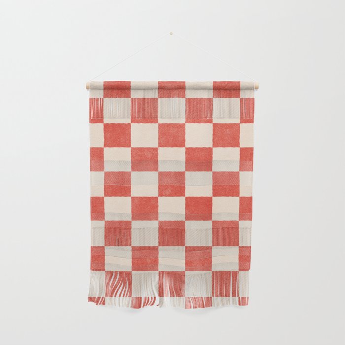 CHECKER - 001 - Cayenne Wall Hanging Gallery Image 1