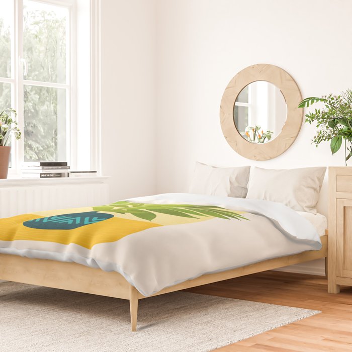 Sunday Morning Window Garden Series Duvet Cover Gallery Image 2