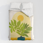 Sunday Morning Window Garden Series Duvet Cover Gallery Image 6