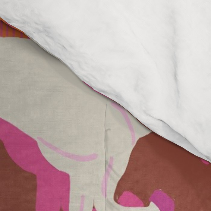Horses in red Comforter Gallery Image 4