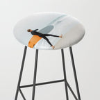 Beach - Surfer - Ocean - Minimal - Sea - Travel photography Stool Gallery Image 2